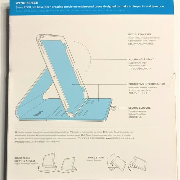 Gray Speck iPad Air-Balance Folio Case-New - Picture 3 of 3